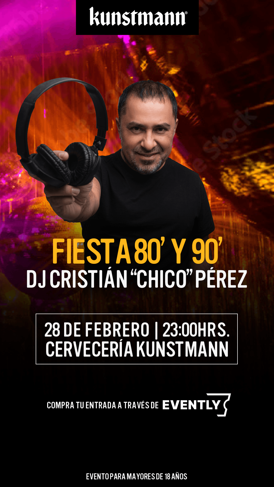 Fiesta 80's- 90's DJ Chico Perez image}