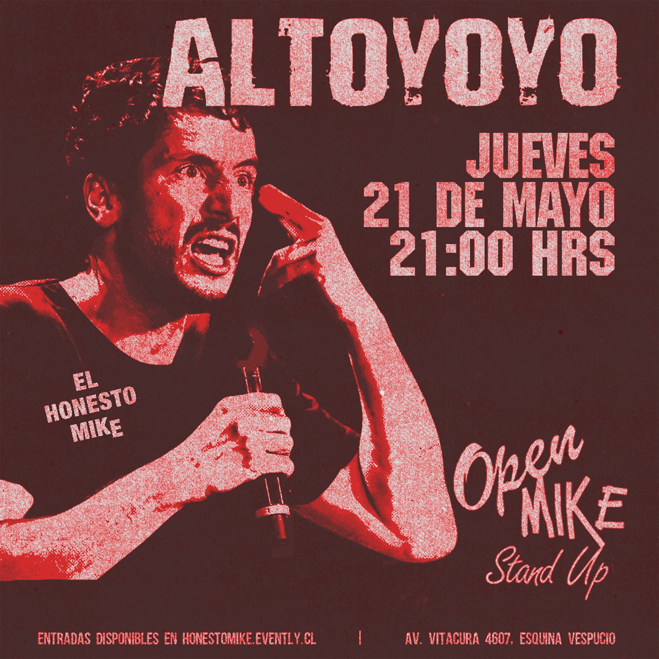 Open Mike: Altoyoyo en El Honesto Mike Vitacura image