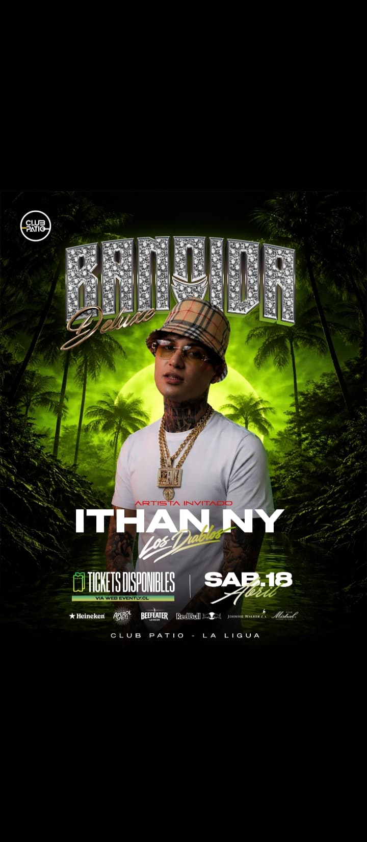 ITHAN NY EN LA LIGUA 18 ABRIL 😈 CLUB PATIO 