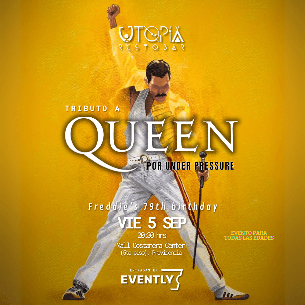 Tributo a Queen: Cumpleaños Freddie Mercury en Santiago image}